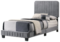 Channel Tufted Bed