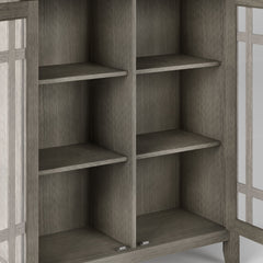 Bedford - Medium Storage Cabinet - Dark Brown