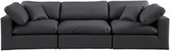 Comfy - Faux Leather Modular Sofa 3 Seats