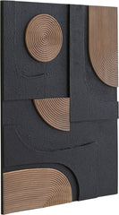 Element - Mango Wood 2 Piece Wall Art