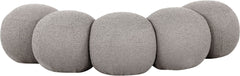 Apollo - Boucle Fabric Bench