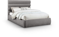 Adam - Chenille Fabric Bed With 52" Headboard
