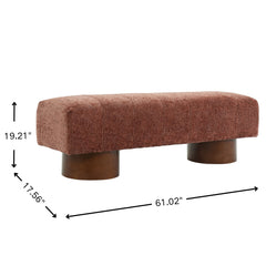Modern Upholstered Dining Bench