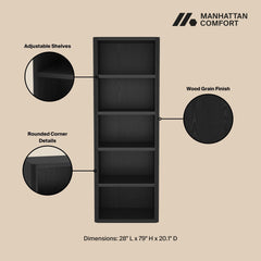 Rivington - Open Bookcase