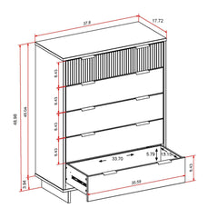 Granville - Chest With 5 Drawers