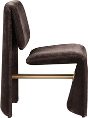 Slique - Performance Fabric Upholstered Dining Chair (Set of 2) - Brown