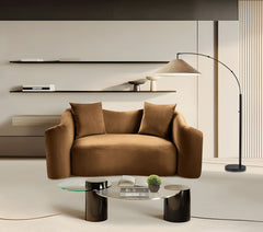 Destin - Loveseat - Saddle