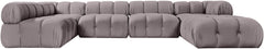 Orin - 6 Piece Modular Sectional (3 Modular Chairs, 2 Corner Chairs & Ottoman)