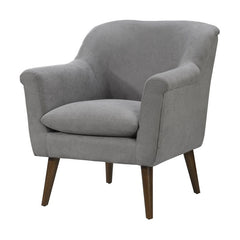 Shelby - Oversized Armchair - Gray - Fabric