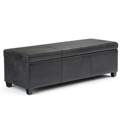 Avalon - Contemporary Storage Ottoman Bench
