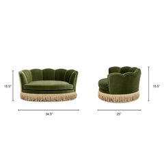 Clara - Scalloped Pet Sofa Bed