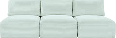 Shaggy - 3 Seat Modular Armless Sofa