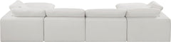 Comfy - 6 Piece Linen Modular Double Chaise Sectional