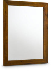 Reed - Mirror - Antique Coffee
