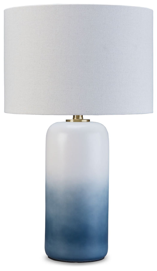 Lemrich - Ceramic Table Lamp - White