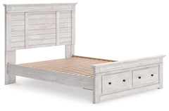 Makidern - Panel Storage Bed
