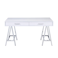 Coleen - High Gloss Writing Desk With USB