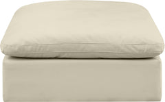 Comfy - Faux Leather Ottoman