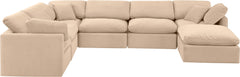 Indulge - Velvet 7 Piece Modular Sectional