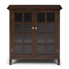 Acadian - Medium Storage Cabinet - Natural Aged Brown