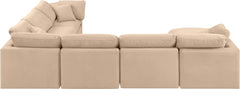 Indulge - Velvet 7 Piece Modular Sectional