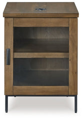 Torlanta - Chair Side End Table - Brown
