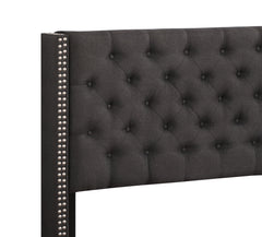 Nailhead Bed Transitional Vibrant