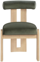 Arienzo - Performance Fabric Upholstered Dining Chair (Set of 2) - Natural Base