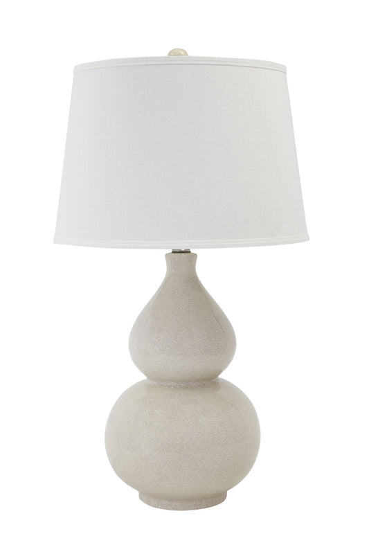 Saffi - Ceramic Table Lamp - Cream