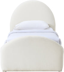 Andaz - Chenille Fabric Upholstered Bed