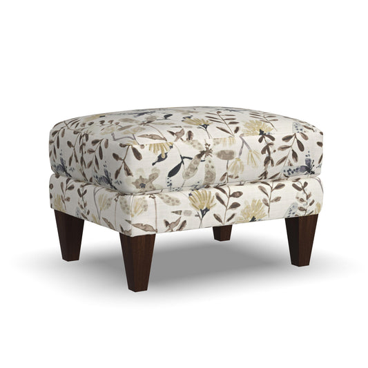 Skylar - Fabric Stationary Ottoman