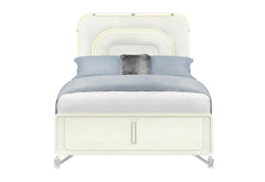 Lyra - Queen Bed With LED - Beige