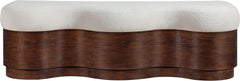 Savoy - Bench With Brown Base