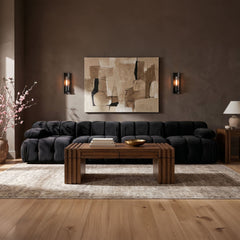 Orin - Velvet 4 Piece Modular Sofa