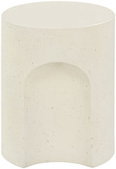 Olira - Concrete And Fiberglass Indoor / Outdoor End Table