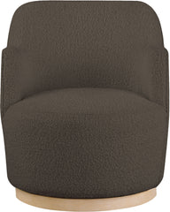 Clarita - Boucle Swivel Accent Chair