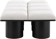 Pavilion - 8 Piece Modular Bench With Black Base