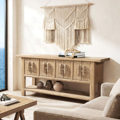 Rowan - Sideboard With Lower Shelf - Natural
