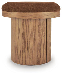 Lewisen - Accent Ottoman - Clay