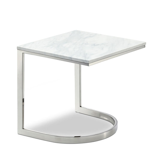 Copley - End Table - Pearl Silver