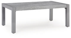 Hurley Park - 4 Pc. - Outdoor Sofa, 2 Lounge Chairs And Coffee Table - Gray