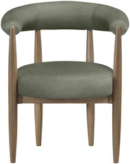 Sable - Vegan Leather Upholstered Dining Chair (Set of 2) - Brown Base