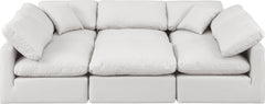 Indulge - Faux Leather 6 Piece Modular Sectional