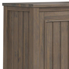 Lev - Low Storage Cabinet - Smoky Brown