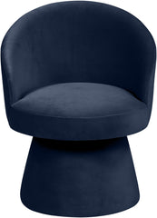 Selene - Upholstered Swivel Dining Chair