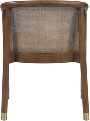 Sylvan - Vegan Leather Dining Chair (Set of 2) - Brown Frame