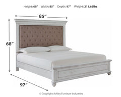 Kanwyn - Upholstered Panel Bed