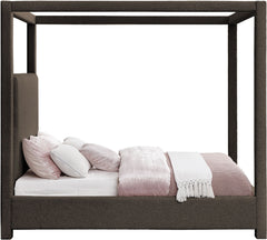 Eden - Boucle Fabric Upholstered Bed