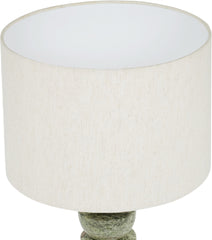 Opus - Linen Textured Fabric And Brass Table Lamp