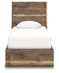 Chirason - Panel Bed With Storage